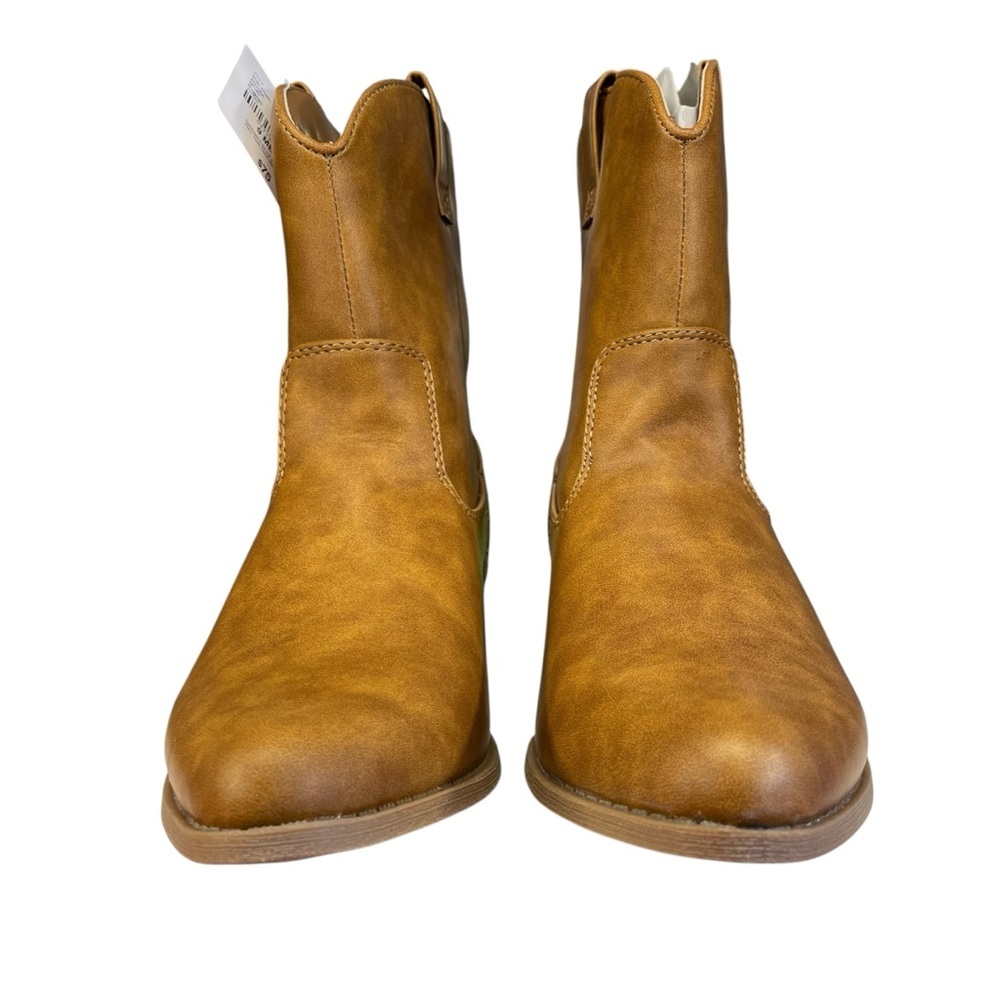Women’s Arizona Jean Company Meyer Cognac Cowboy Boots. Size 9M. - Picture 4 of 11